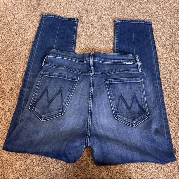 Mother Jeans High Waist Rascal Cropped - Picture 2 of 8